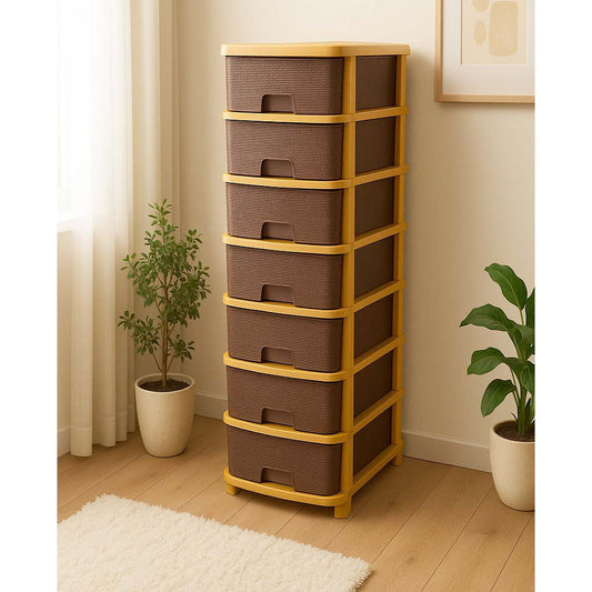 🔥 Brown Plastic Drawer (CUSTOMER RATING ⭐⭐⭐⭐⭐ 5,23,000+) 🔥