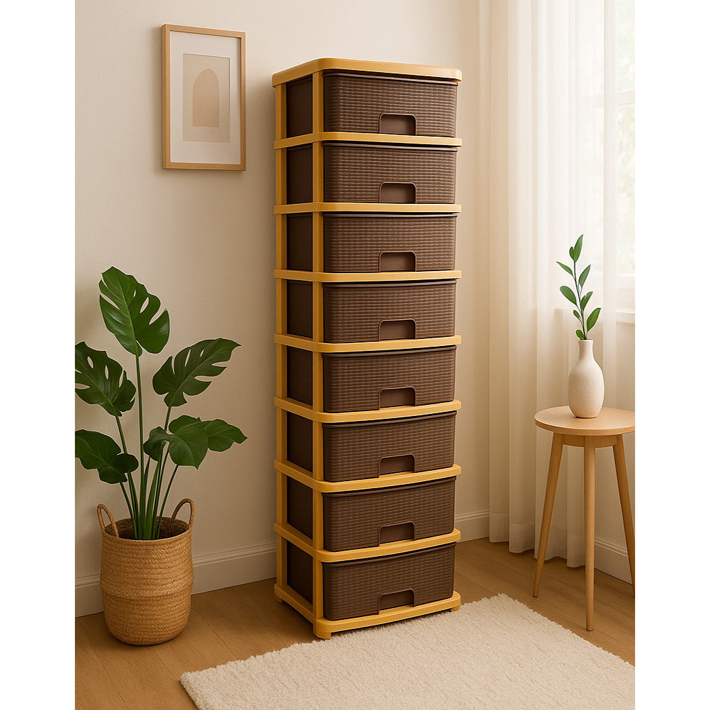 🔥 Brown Plastic Drawer (CUSTOMER RATING ⭐⭐⭐⭐⭐ 5,23,000+) 🔥