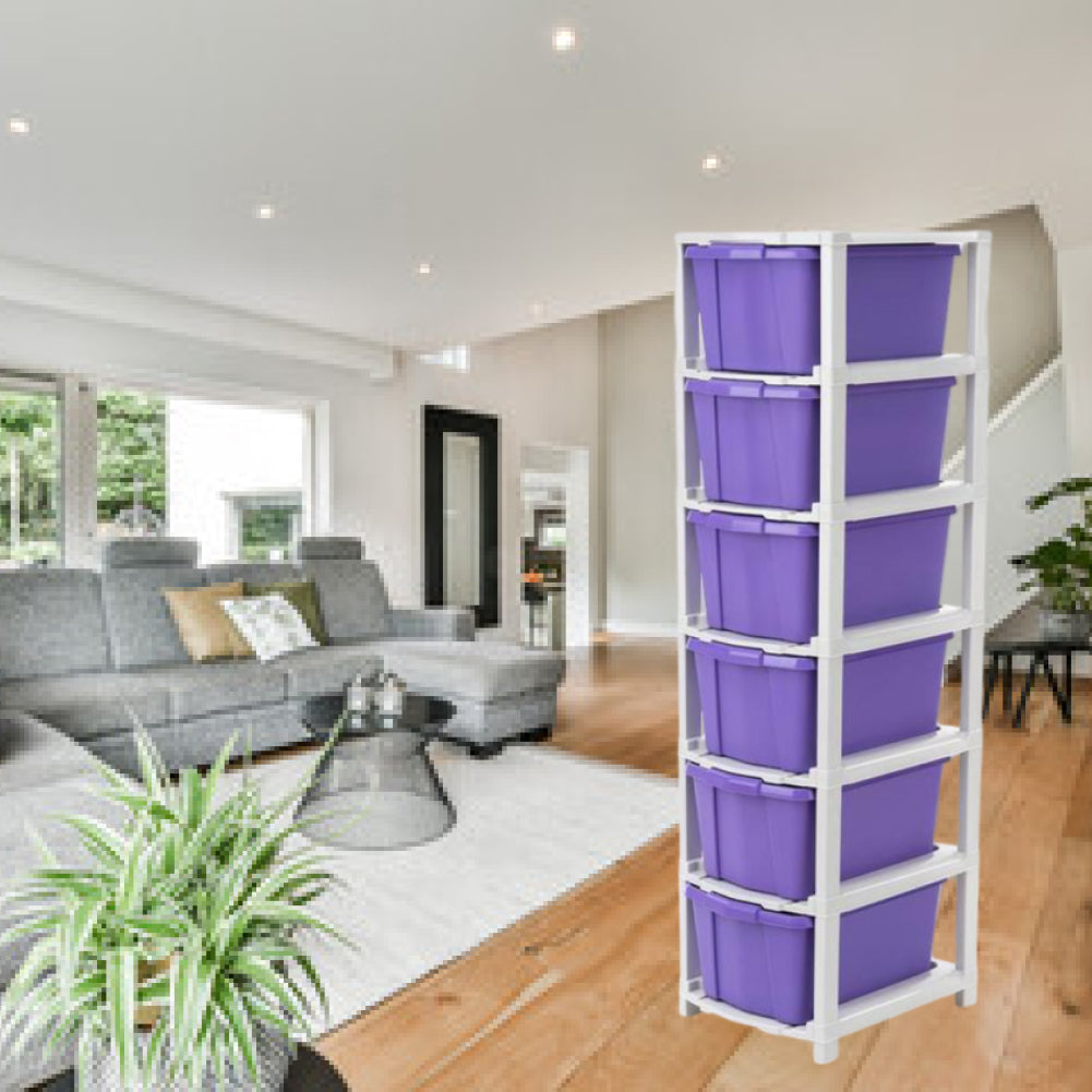 🔥 Purple Plastic Drawer (CUSTOMER RATING ⭐⭐⭐⭐⭐ 4,32,442+) 🔥