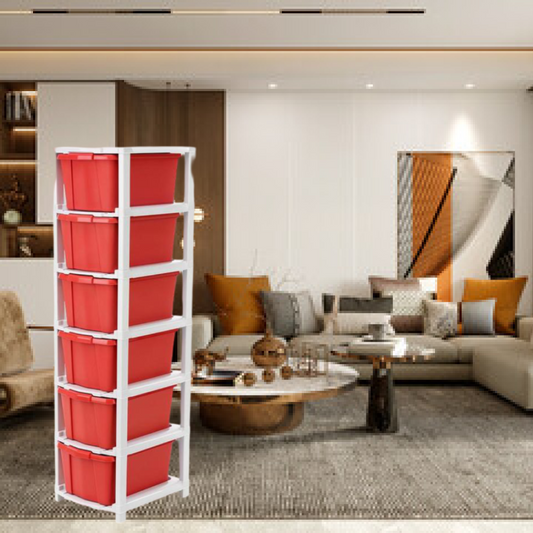 🔥 Red Plastic Drawer (CUSTOMER RATING ⭐⭐⭐⭐⭐ 1,32,500+) 🔥