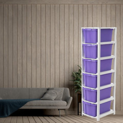 🔥 Purple Plastic Drawer (CUSTOMER RATING ⭐⭐⭐⭐⭐ 4,32,442+) 🔥