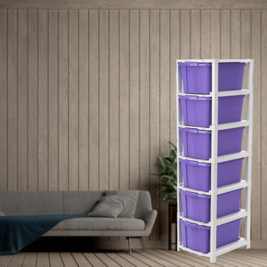 🔥 Purple Plastic Drawer (CUSTOMER RATING ⭐⭐⭐⭐⭐ 4,32,442+) 🔥